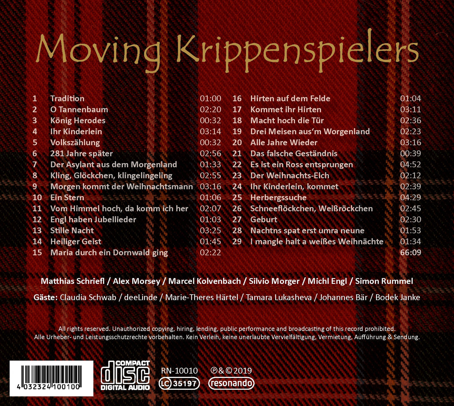 Moving Krippenspielers - Vol. 1